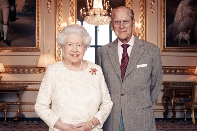 Rainha Elizabeth II e o Duque de Edimburgo, Filipe, comemoram 70 anos de casamento