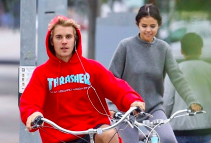 Justin Bieber e Selena Gomez são vistos passeando juntos em Los Angeles