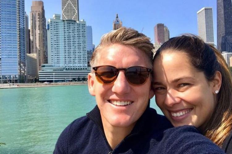 Bastian Schweinsteiger e Ana Ivanovic são casados desde 2016