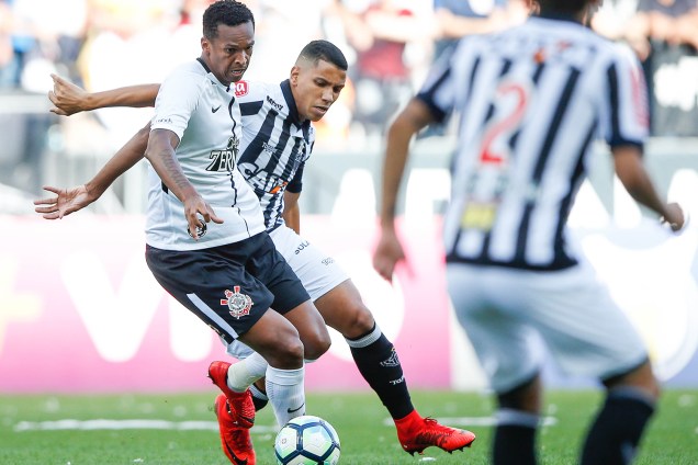 Partida entre Corinthians e Atlético-MG, válida pela 37ª rodada do Campeonato Brasileiro, realizada em São Paulo (SP) - 26/11/2017