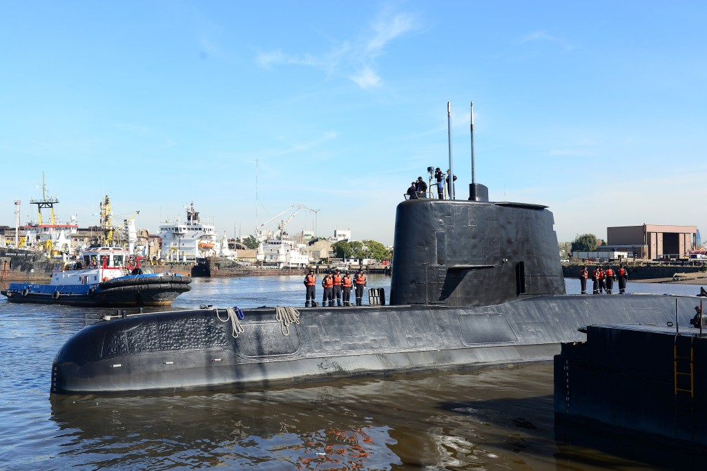 Submarino militar argentino ARA San Juan