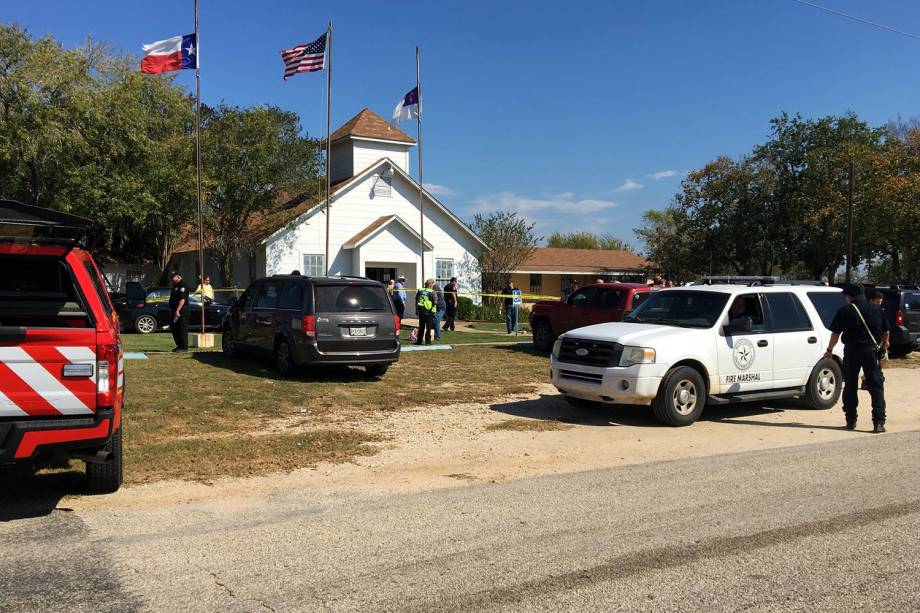 Tiroteio em igreja no Texas neste domingo - 05/11/2017