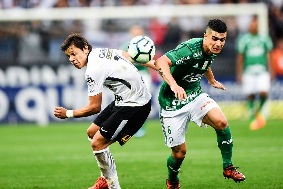 omero durante o jogo entre Corinthians e Palmeiras realizado na Arena Corinthians, Zona Leste de São Paulo. O Derby é válido pela 32ª rodada do Brasileirão 2017 - 05/11/2017