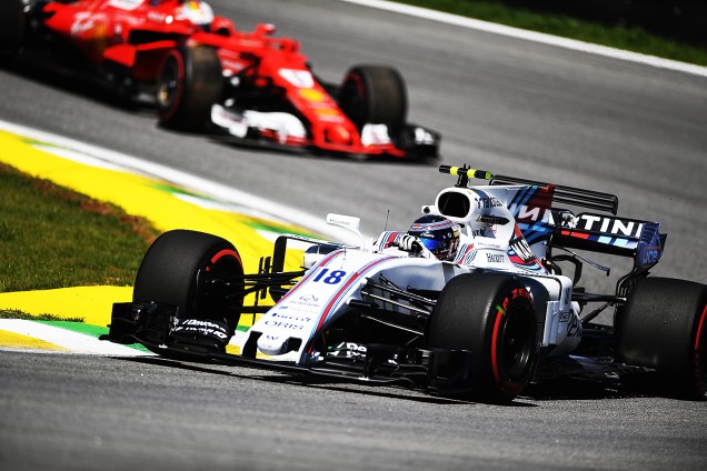 O piloto canadense Lance Stroll, da Williams, durante treino livre para o Grande Prêmio do Brasil, em Interlagos - 10/11/2017