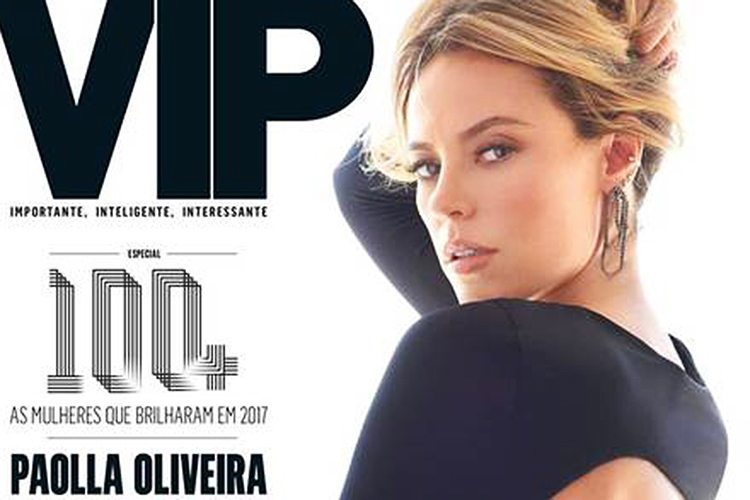 Paolla Oilveira é eleita a mulher mais sexy do mundo pela revista 'VIP'