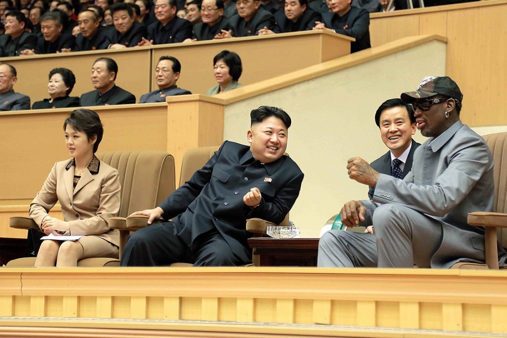 Dennis Rodman e Kim Jong Un