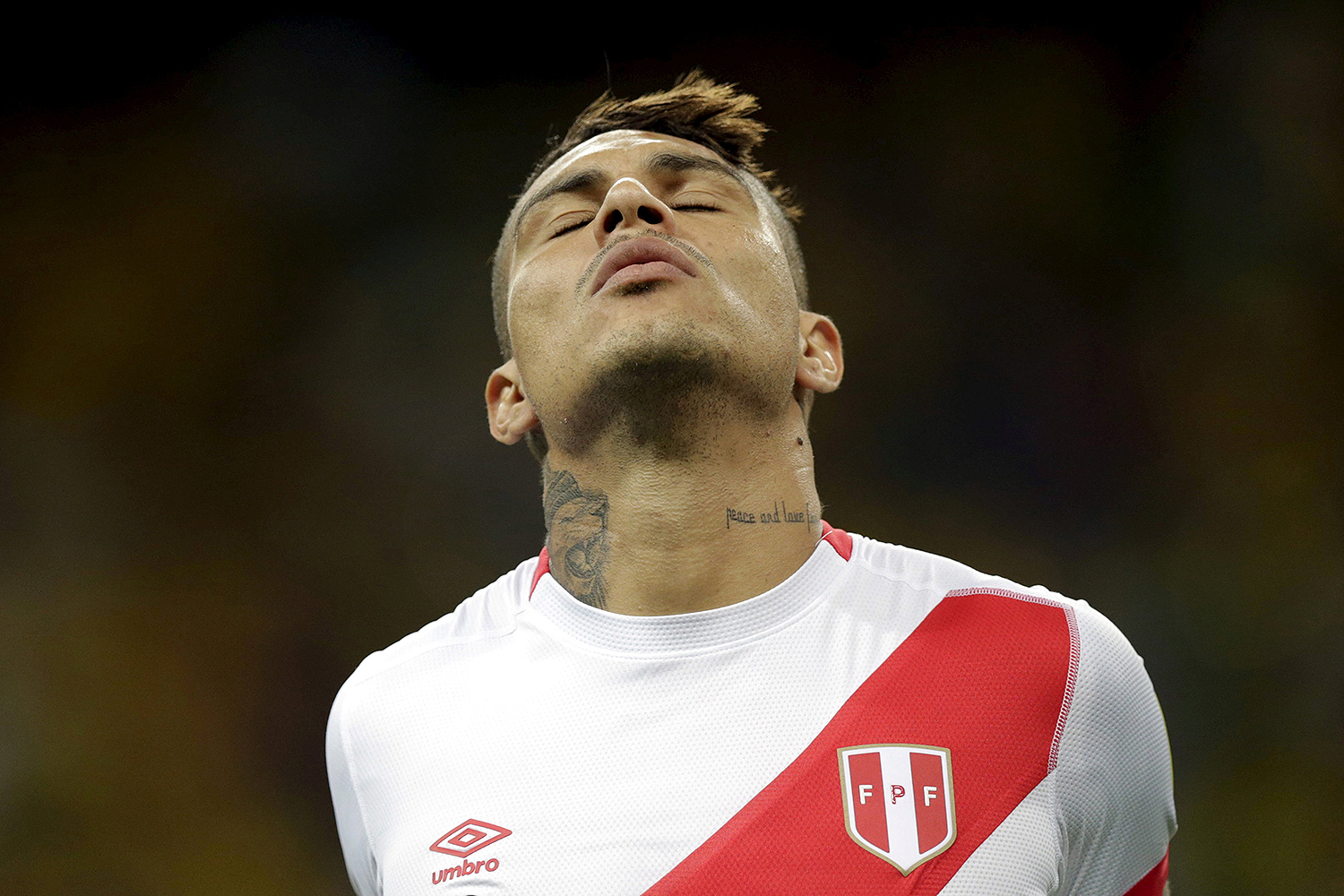 Paolo Guerrero, atacante do Peru
