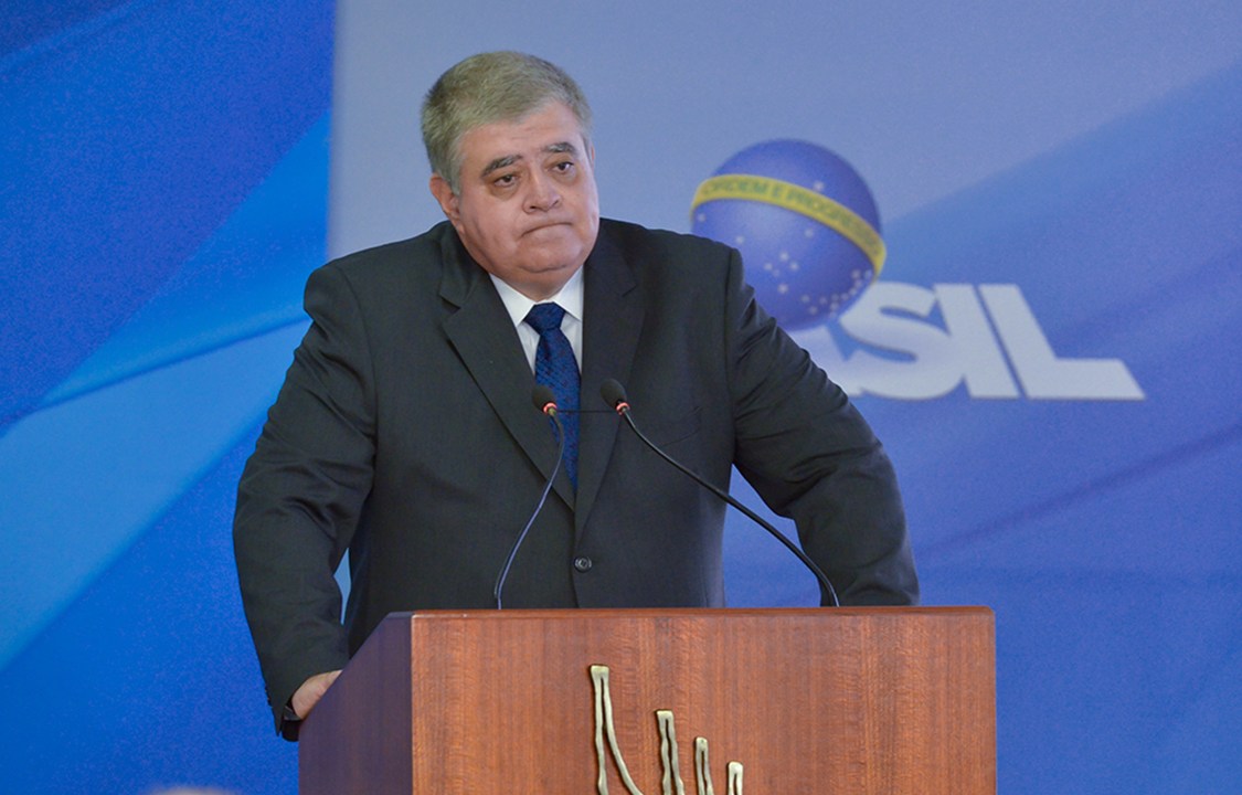 Carlos Marun toma posse como ministro da articulação política no Palácio do Planalto, em Brasília