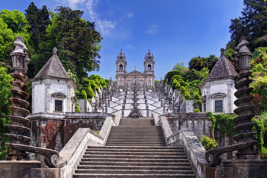 A cidade de Braga em Portugal