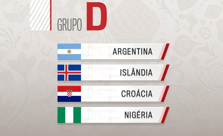 Rússia 2018: Saiba quem são as seleções do Grupo D na Copa do
