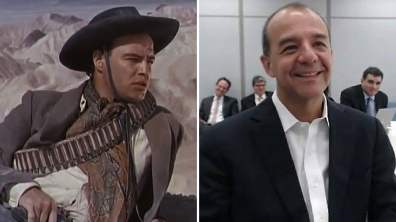 Marlon Brando em 'One-Eyed Jacks' e o ex-governador do Rio de Janeiro, Sérgio Cabral