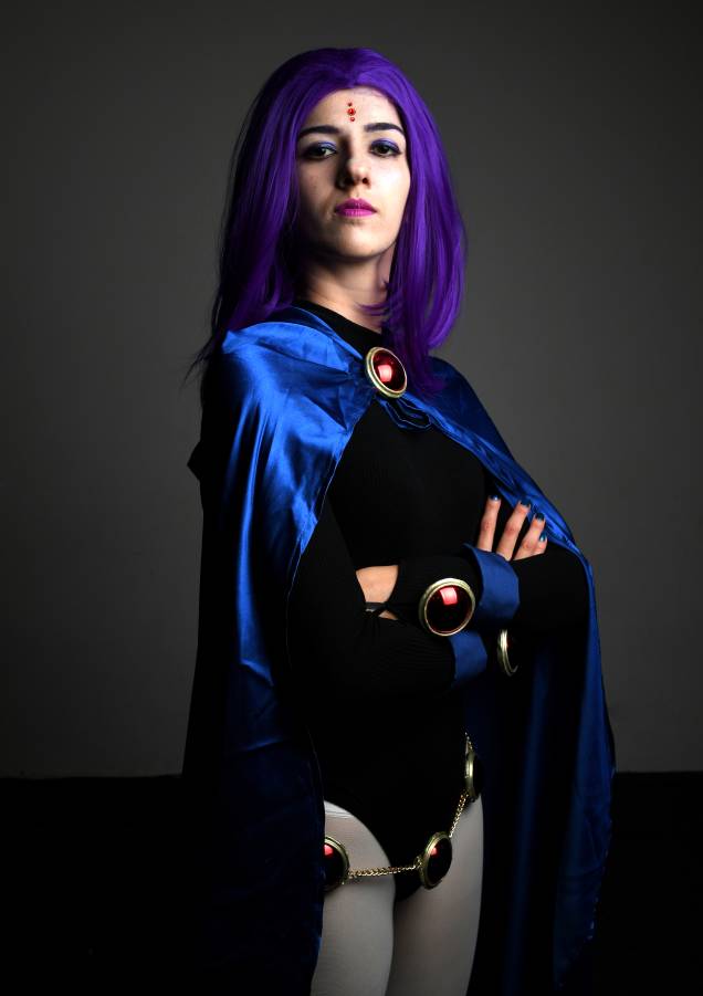 Cosplay do personagem Ravena, na CCXP 2017, em São Paulo Cosplay do personagem Ravena, na CCXP 2017, em São Paulo