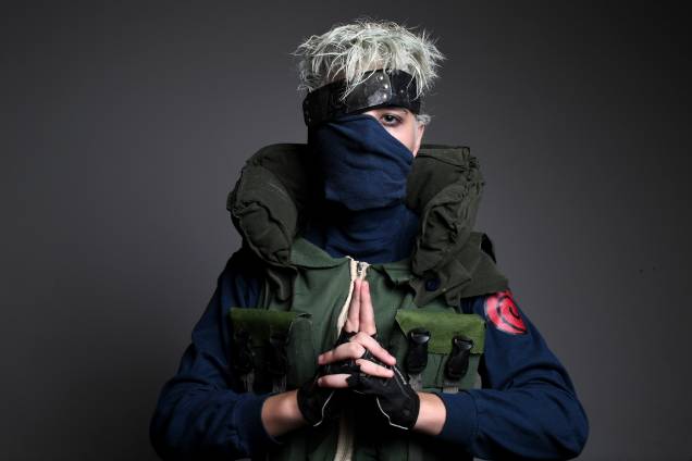 Cosplay do personagem Kakashi Sensei, do Naruto, na CCXP 2017, em São Paulo Cosplay do personagem Kakashi Sensei, do Naruto, na CCXP 2017, em São Paulo