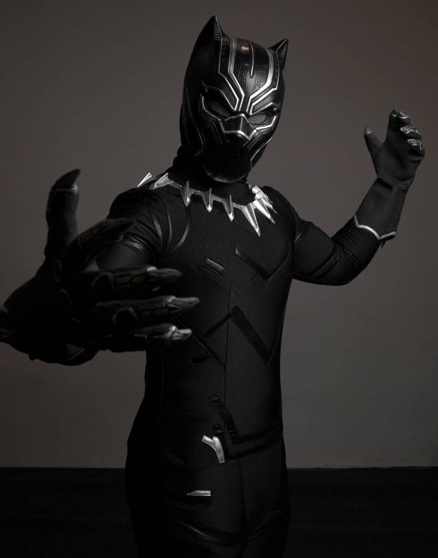 Cosplay do personagem Pantera Negra, na CCXP 2017, em São Paulo Cosplay do personagem Pantera Negra, na CCXP 2017, em São Paulo