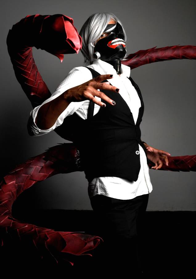 Cosplay do personagem Kanekito, do mangá Tokyo Ghoul na CCXP 2017, em São Paulo Cosplay do personagem Kanekito, do mangá Tokyo Ghoul na CCXP 2017, em São Paulo