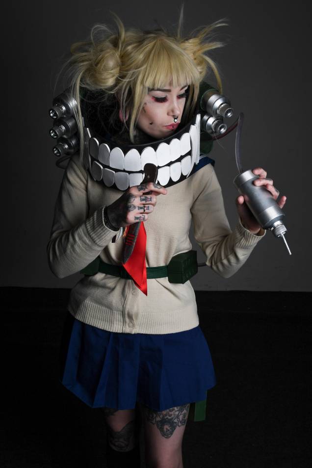 Cosplay da personagem Himiko Toga Boku, do anime No Hero, na CCXP 2017, em São Paulo Cosplay da personagem Himiko Toga Boku, do anime No Hero, na CCXP 2017, em São Paulo