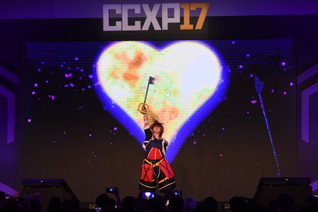 Natasha Morais Ferreira faz cosplay de Kingdom Hearts II na CCXP17 em São Paulo