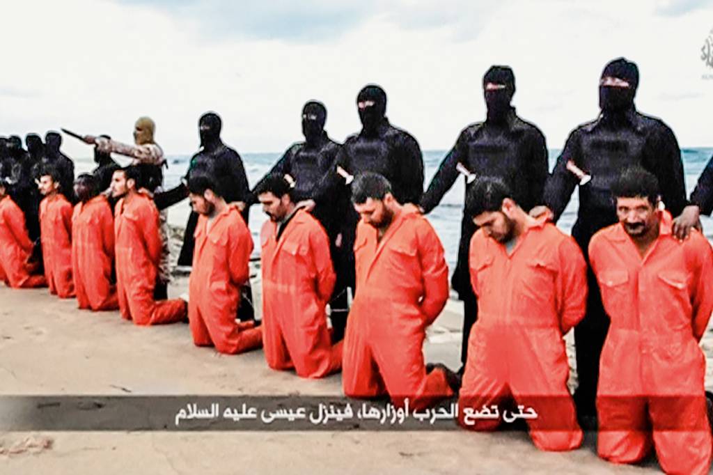 Cristãos mortos pelo Estado Islâmico no Egito