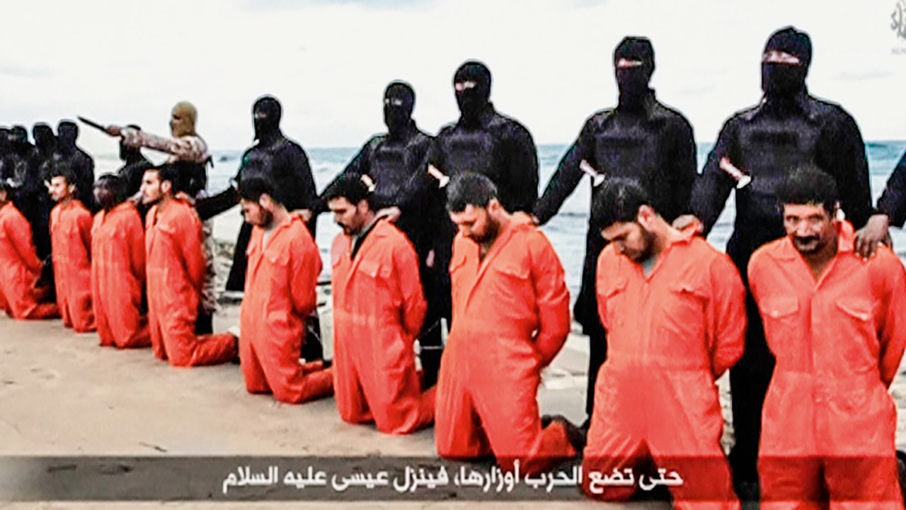 Cristãos mortos pelo Estado Islâmico no Egito