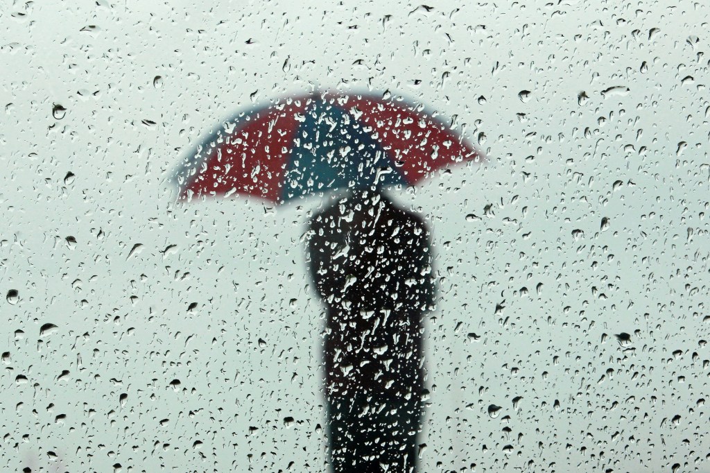 Imagens do dia - Um dia de chuva no Sri Lanka