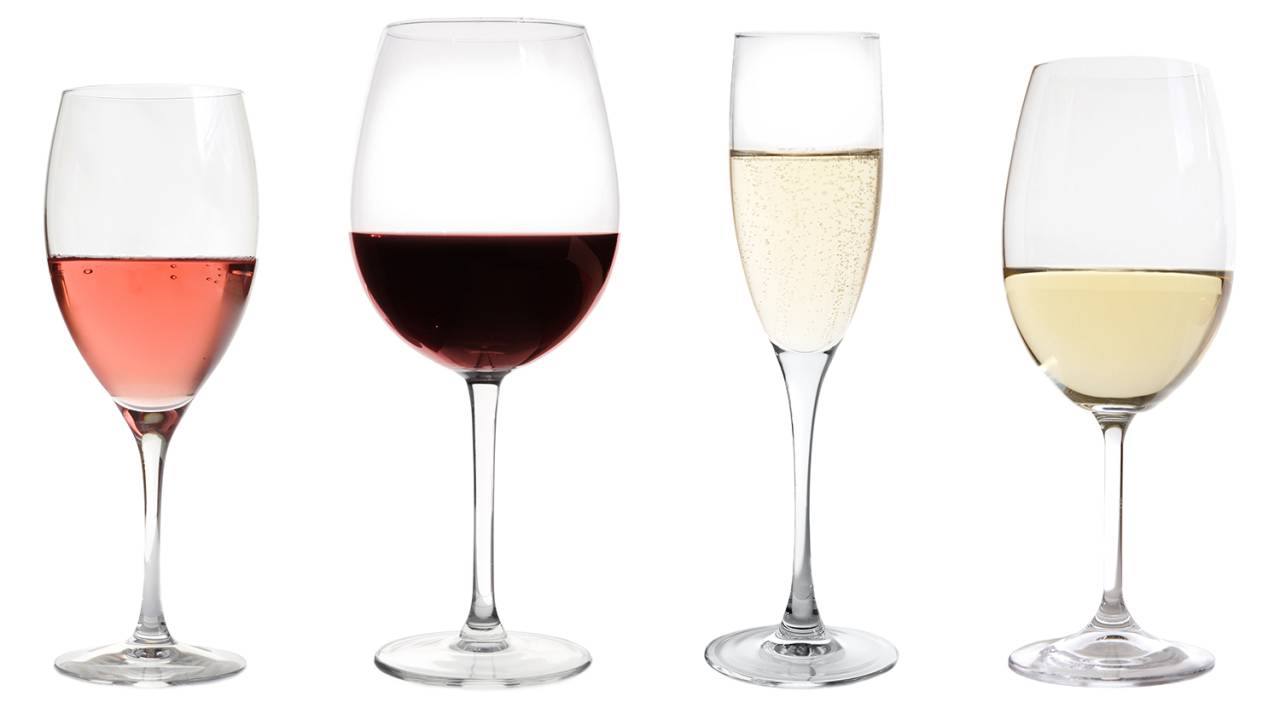 Taças de vinho