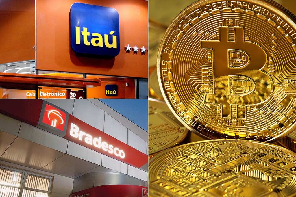 Itaú, Bradesco e Bitcoins