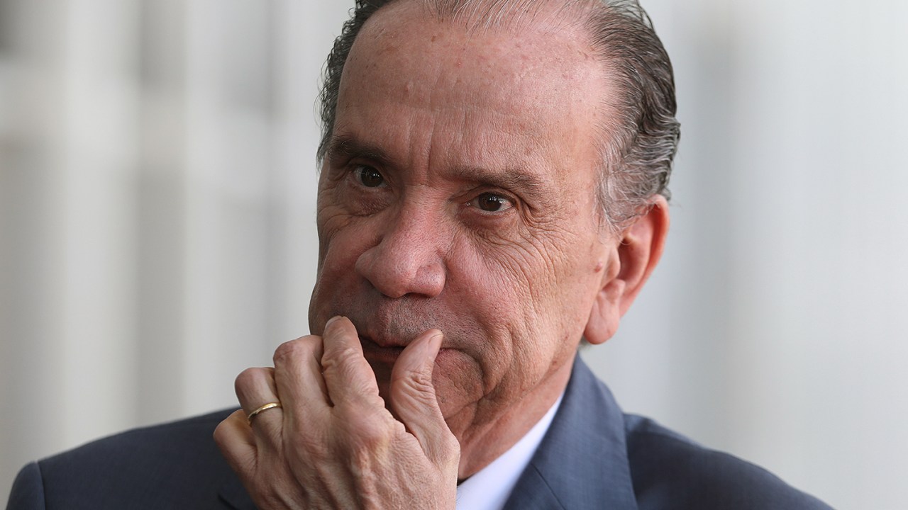 O ministro das Relações Exteriores, Aloysio Nunes Ferreira, no Palácio do Planalto, em Brasília - 20/12/2017