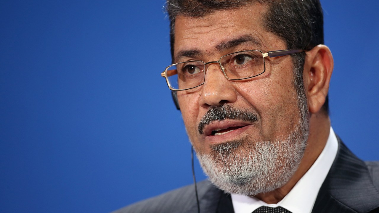 O ex-presidente do Egito, Mohamed Mursi - 30/01/2013