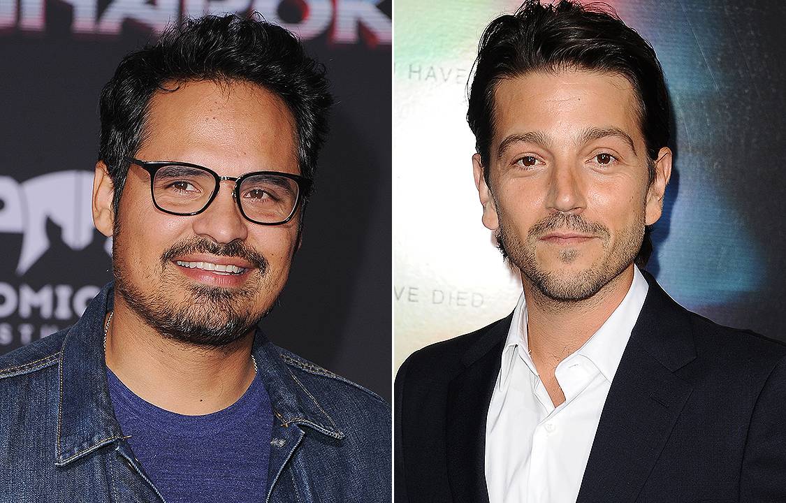 Os atores Michael Peña e Diego Luna