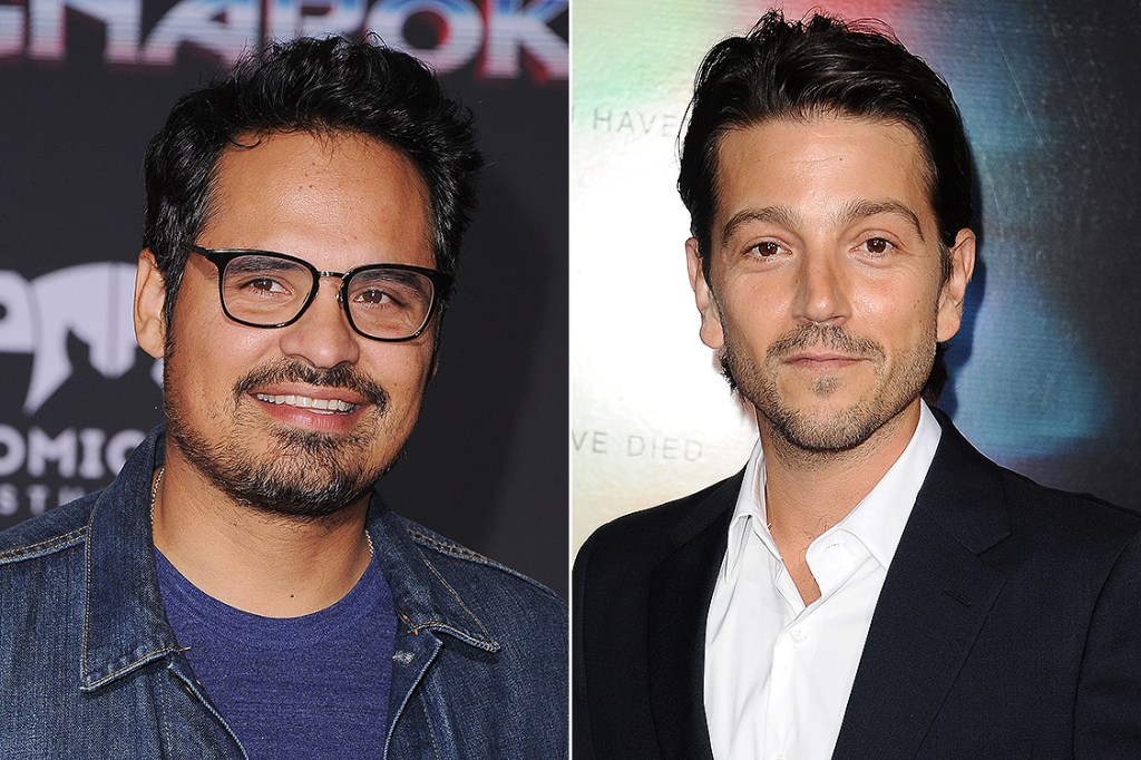 Os atores Michael Peña e Diego Luna