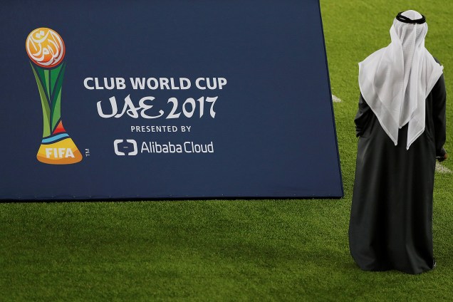 Partida entre Real Madrid e Al Jazira, no Estádio Zayed Sports City, no Emirados Árabes Unidos, pela semifinal do Mundial de Clubes - 13/12/2017