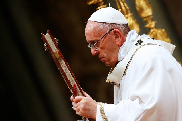 Papa Francisco celebra a Missa do Galo no Vaticano - 24/12/2017