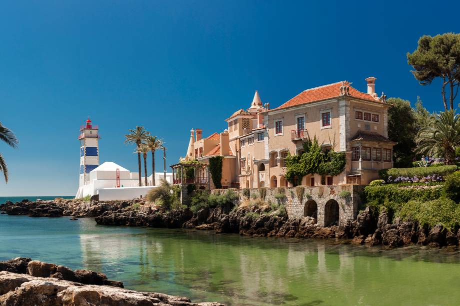 Santa Marta Farol e Museu Municipal de Cascais, em Portugal