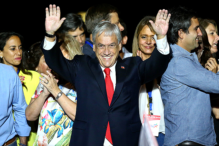 Sebastián Piñera é eleito novo presidente do Chile
