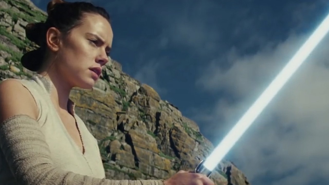 Cena do filme 'Star Wars: 'Os Últimos Jedi'