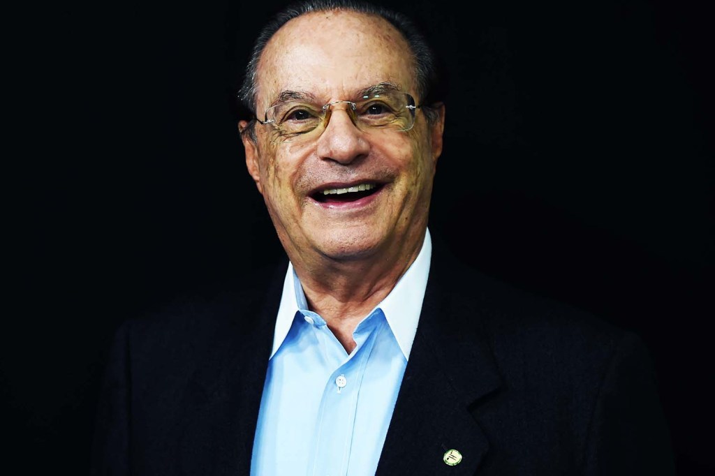 Paulo Maluf, deputado federal pelo PP-SP, no estúdio da TVeja