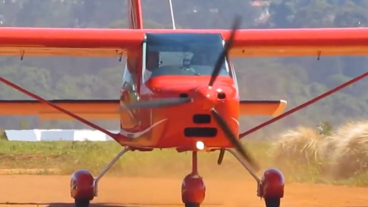 Ultraleve modelo Paradise P1