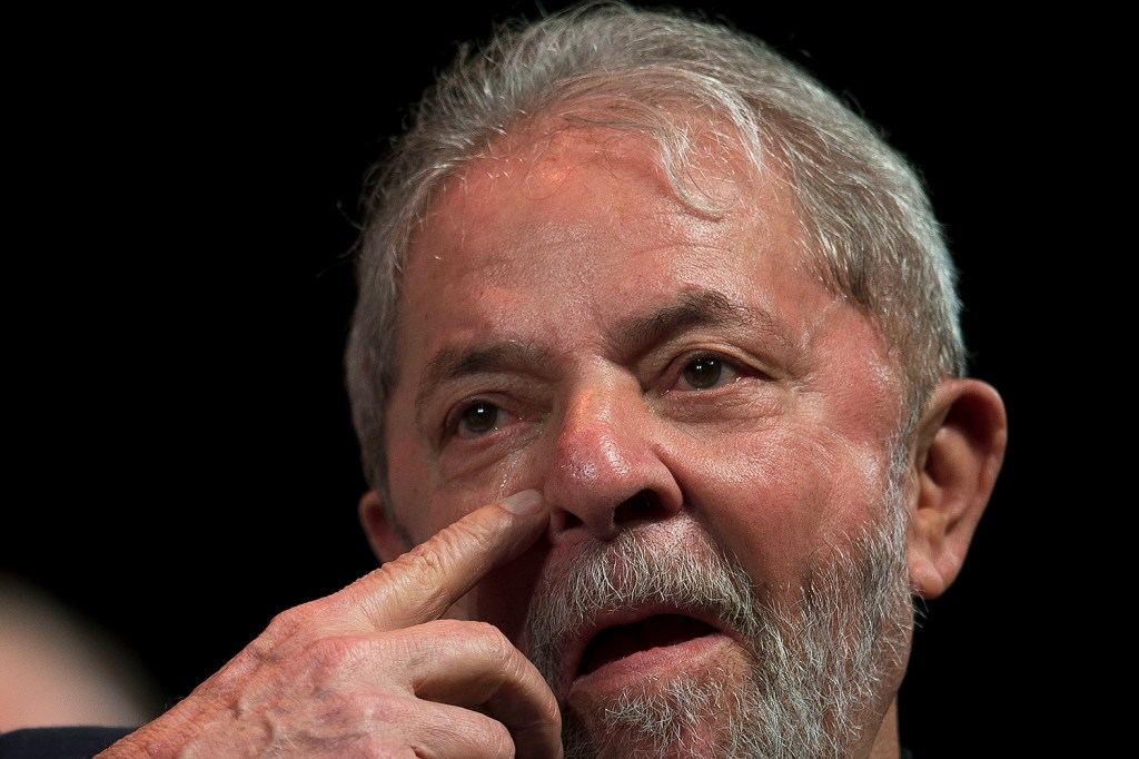 O ex presidente do Brasil, Luiz Inácio Lula da Silva
