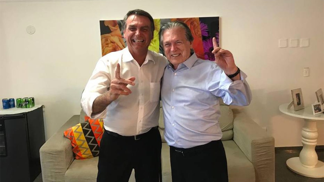 Jair Bolsonaro e Luciano Bivar