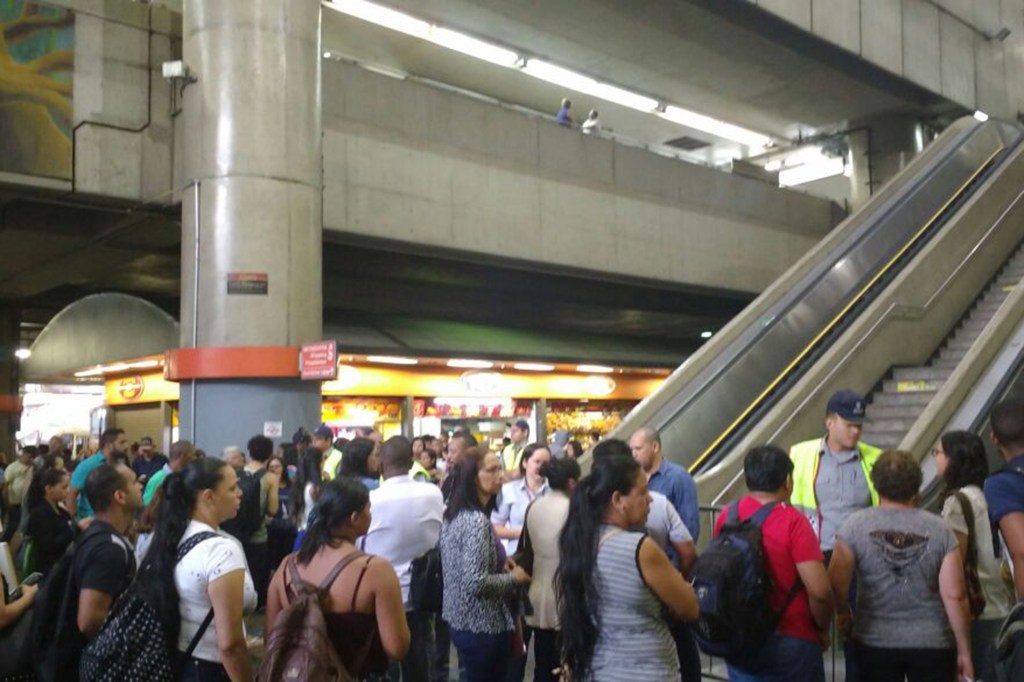 Greve no metrô em São Paulo