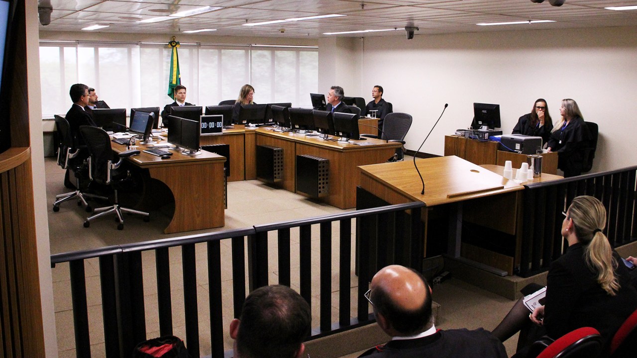 Sessão de julgamento do ex-presidente Lula no TRF4 (Tribunal Regional Federal da 4ª Região), em Porto Alegre (RS) - 24/01/2018