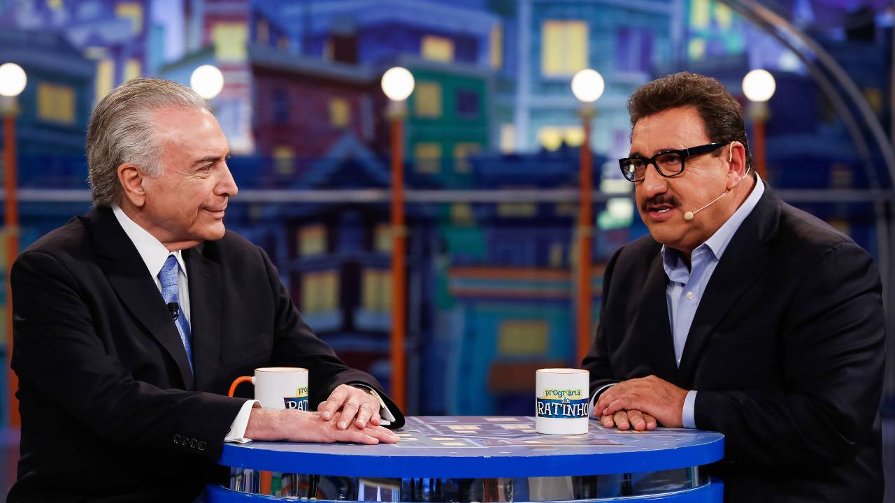 Michel Temer no Programa do Ratinho