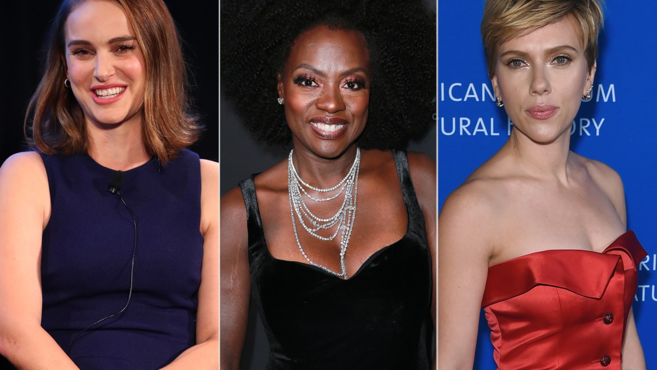 Natalie Portman, Viola Davis e Scarlett Johansson