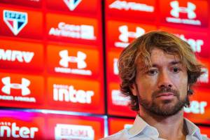 Apresentação Lugano no SPFC Apresentação Lugano no SPFC