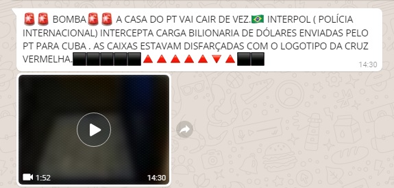 fake news cruz vermelha