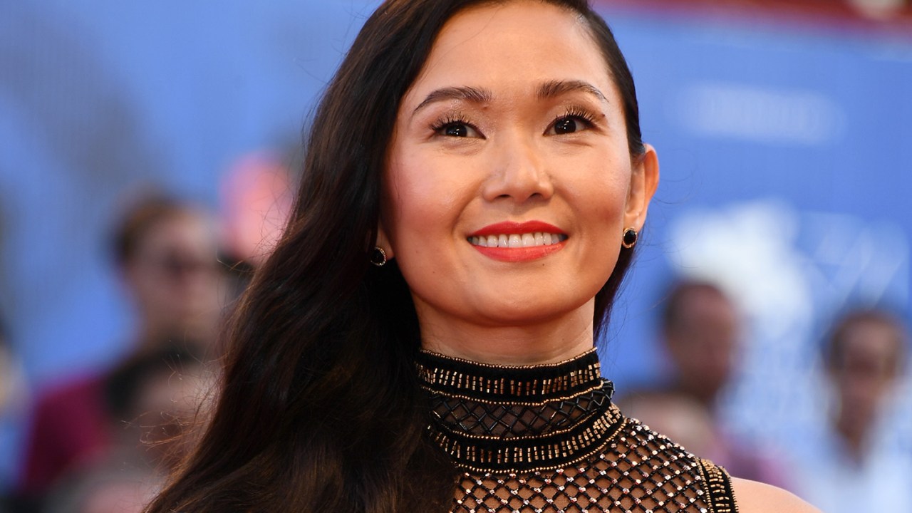 A atriz Hong Chau na abertura do 74º Festival de Cinema de Veneza, em 30 de agosto de 2017