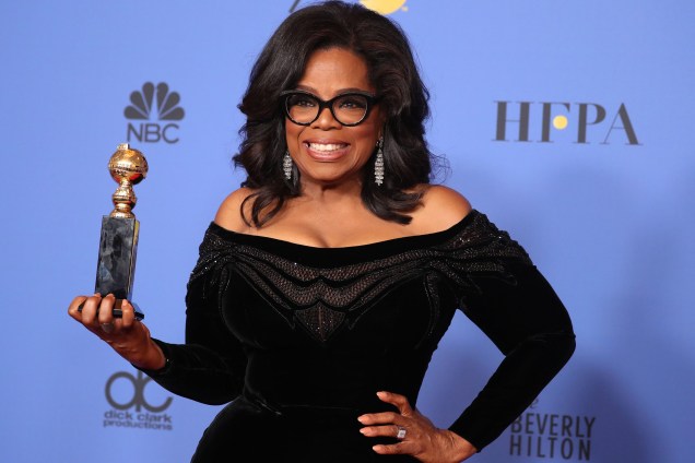 Oprah Winfrey homenageada com o prêmio Cecil B. DeMille no Globo de Ouro