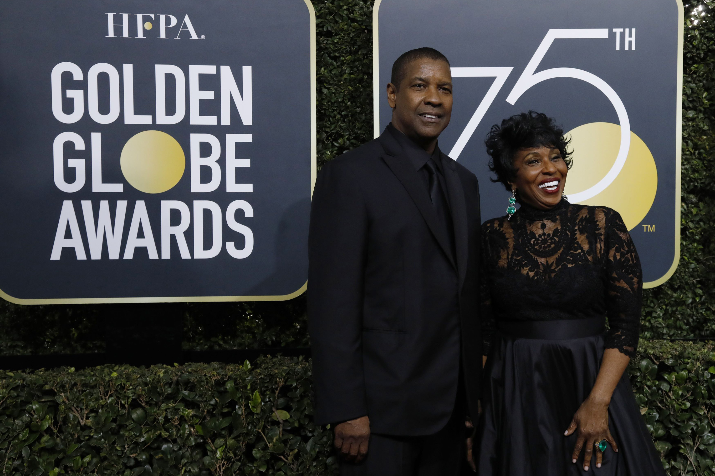 Tapete vermelho do 75&ordm; Globo de Ouro