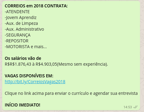 Renda Extra Em Brasilia - Vagas De Emprego Copacabana Palace