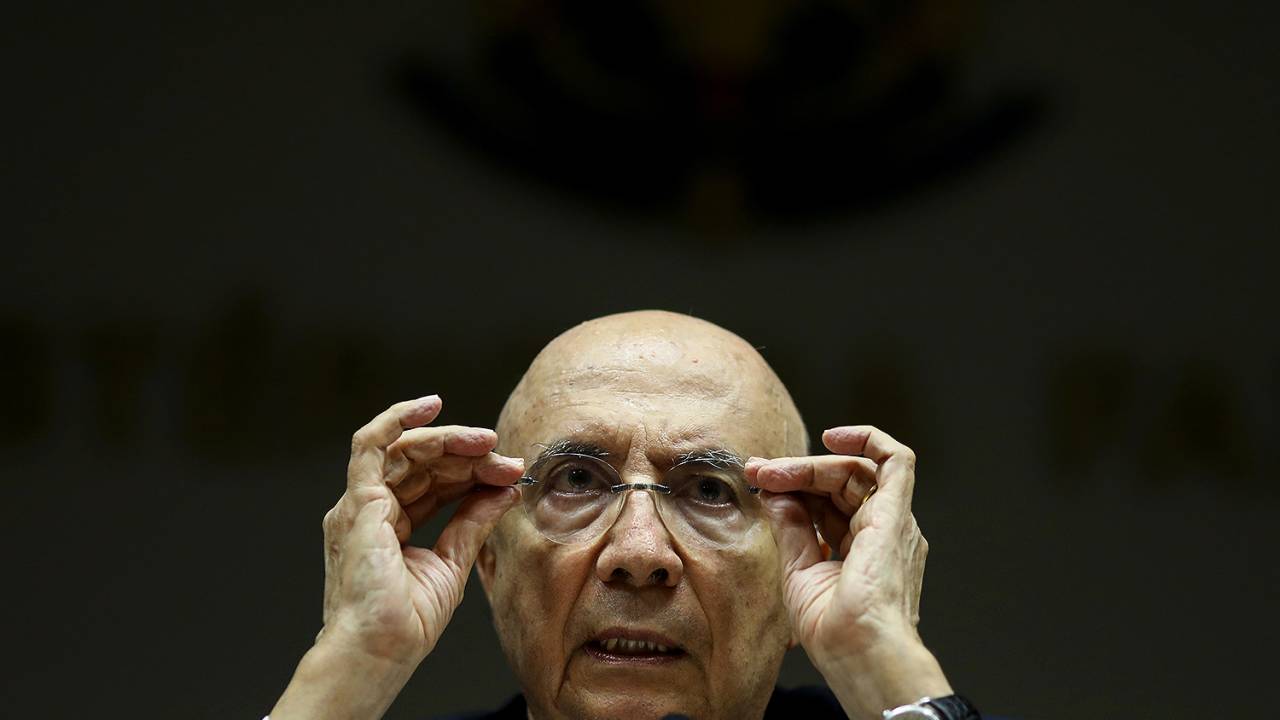 O ministro da Fazenda, Henrique Meirelles